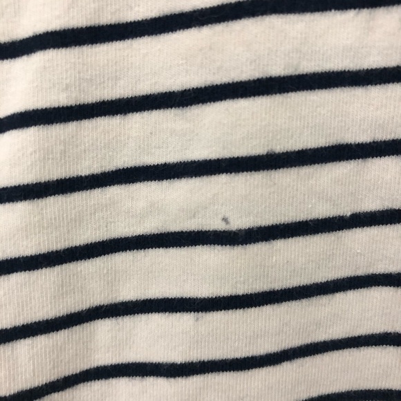 Forever 21 Black & White Striped Crop Top S - Picture 5 of 5